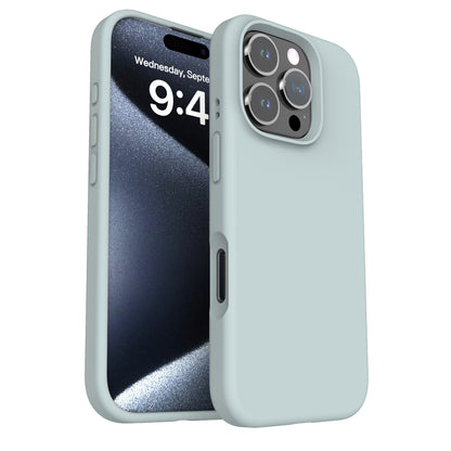 Solid Color Drop-resistant Phone Case Liquid Silicone Phone Case