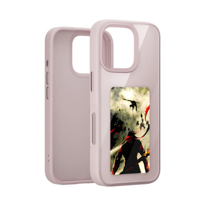 DIY Four-color Ai E-ink Screen NFC Projection Screen Phone Case Glass