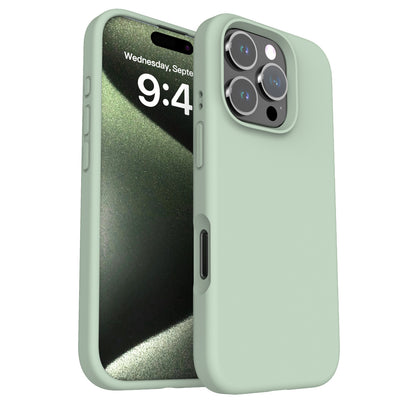 Solid Color Drop-resistant Phone Case Liquid Silicone Phone Case